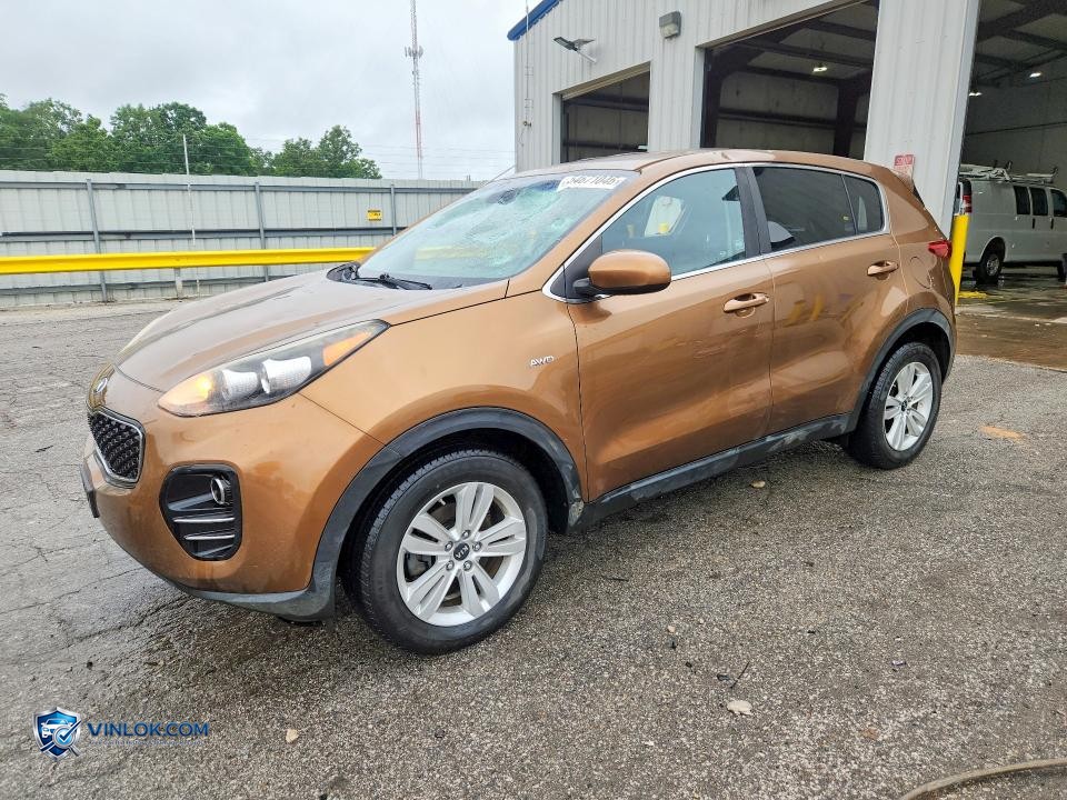 2017 KIA SPORTAGE LX – Lot 54671046 auction photo