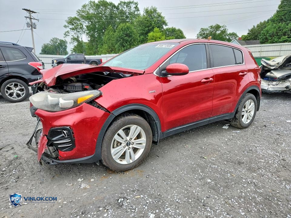 2017 KIA SPORTAGE LX – Lot 54671566 auction photo