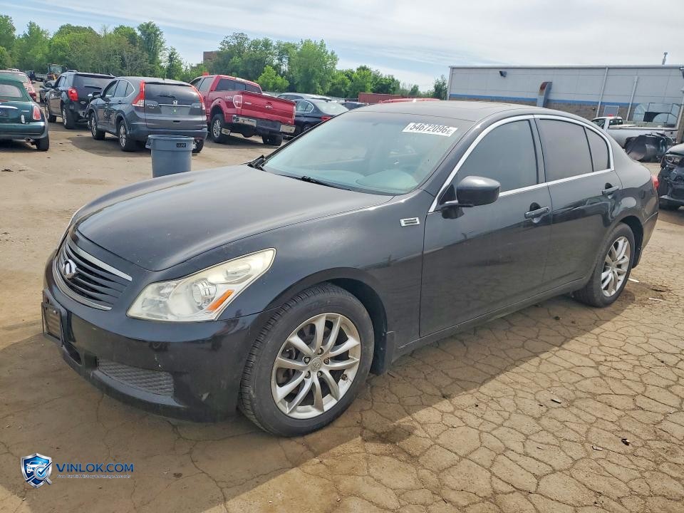 2009 INFINITI G37 SEDAN X – Lot 54672096 auction photo