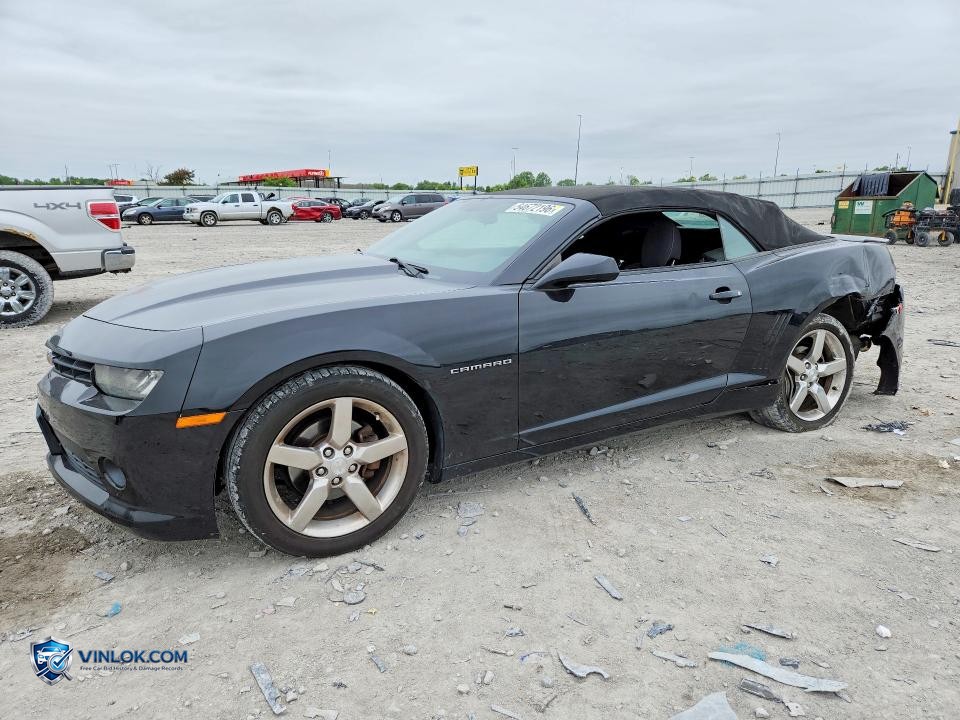 2014 CHEVROLET CAMARO LT – Lot 54672196 auction photo
