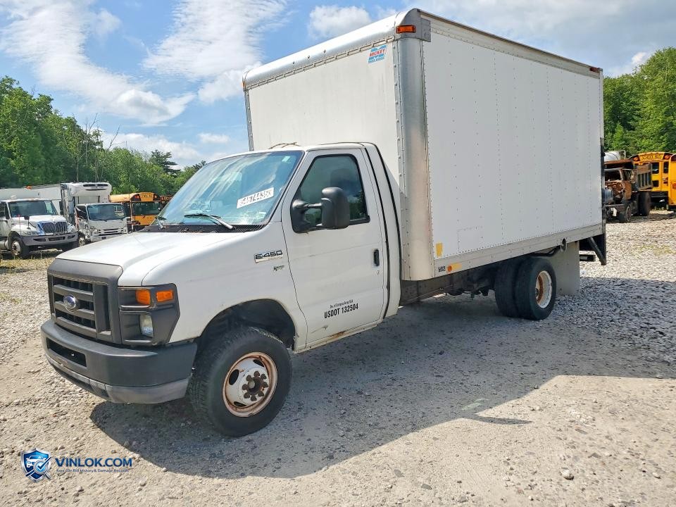 2011 FORD E450 BOX TRUCK – Lot 54674436 auction photo