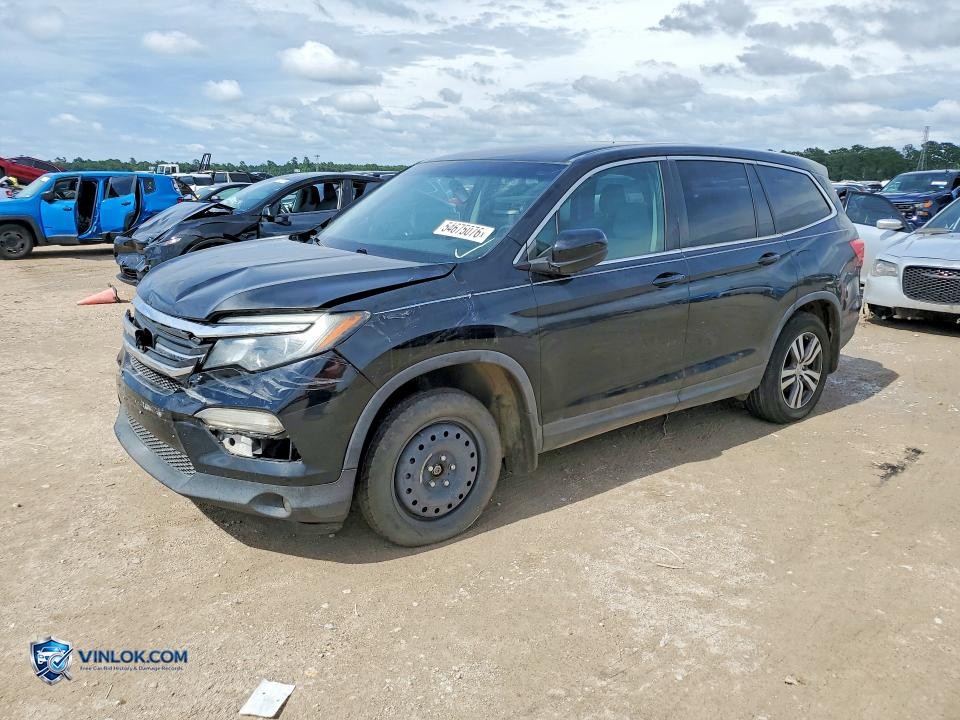 2016 HONDA PILOT EX – Lot 54675076 auction photo