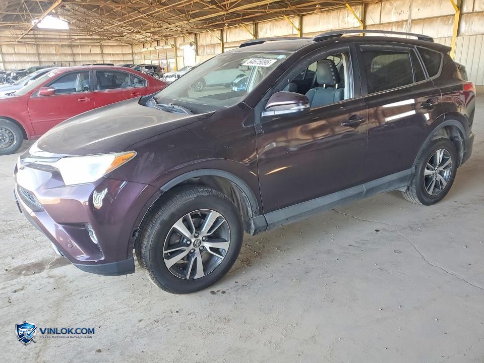 2017 TOYOTA RAV4 XLE – Lot 54675096 auction photo