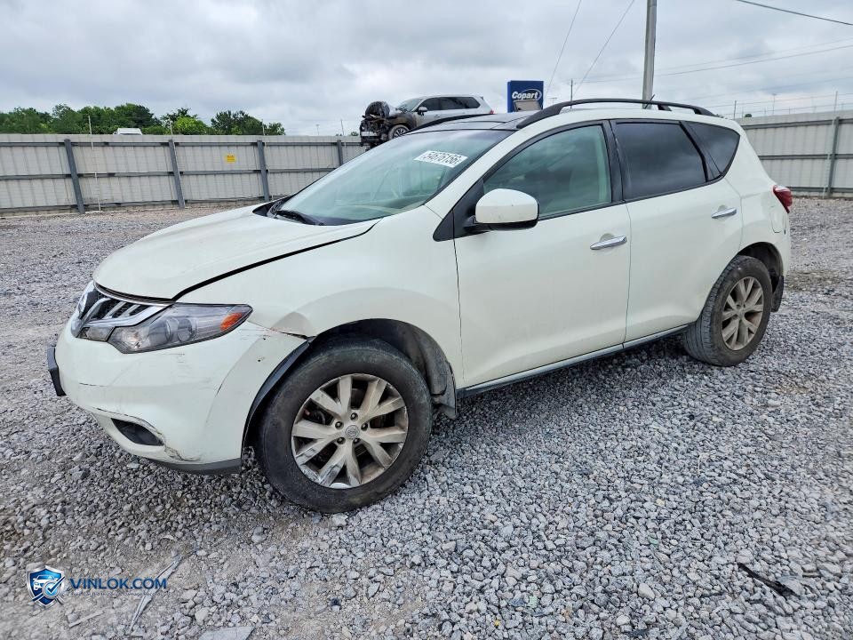2011 NISSAN MURANO S – Lot 54676156 auction photo
