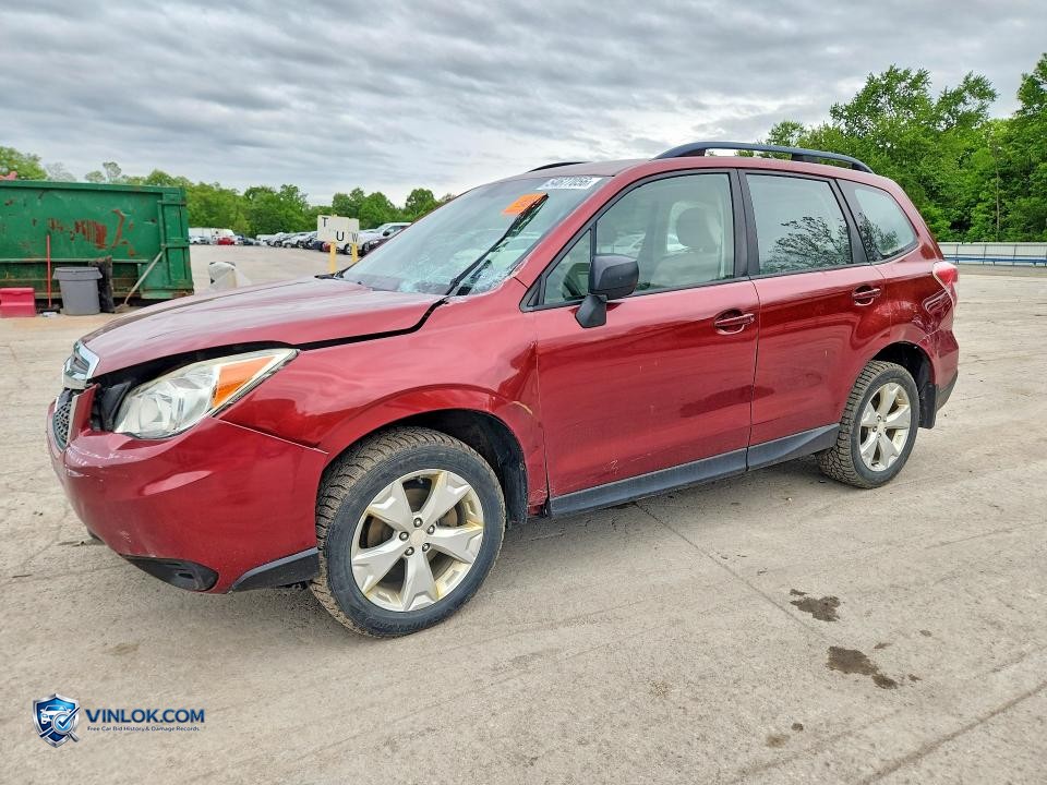 2015 SUBARU FORESTER 2.5I – Lot 54677056 auction photo