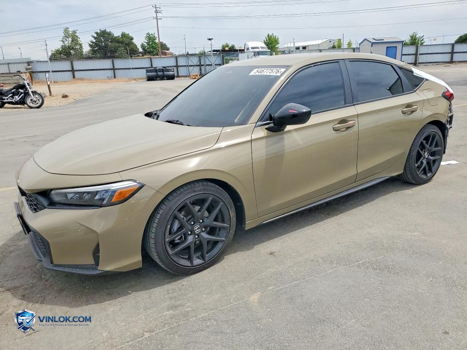 2025 HONDA CIVIC SPORT – Lot 54677576 auction photo