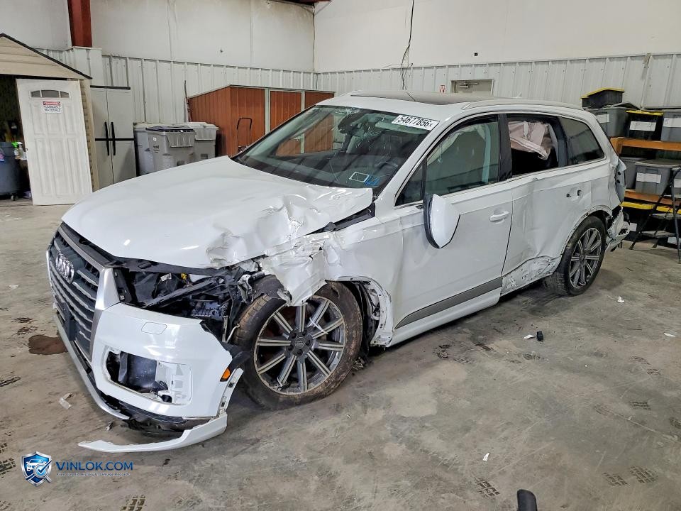 2018 AUDI Q7 PREMIUM PLUS – Lot 54677856 auction photo
