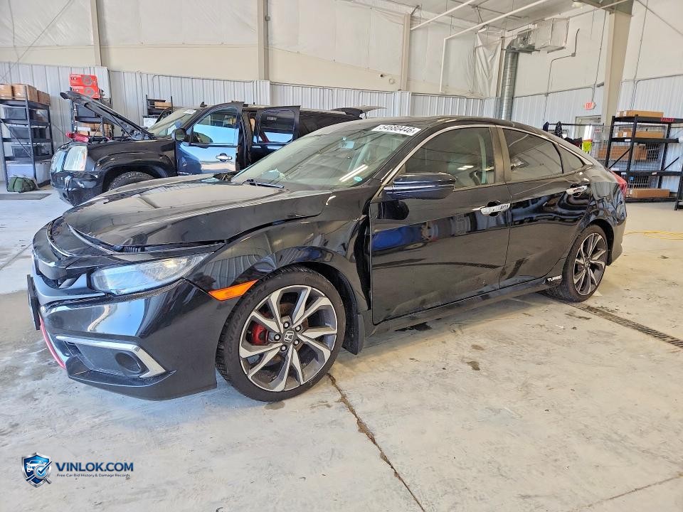 2019 HONDA CIVIC TOURING – Lot 54680446 auction photo