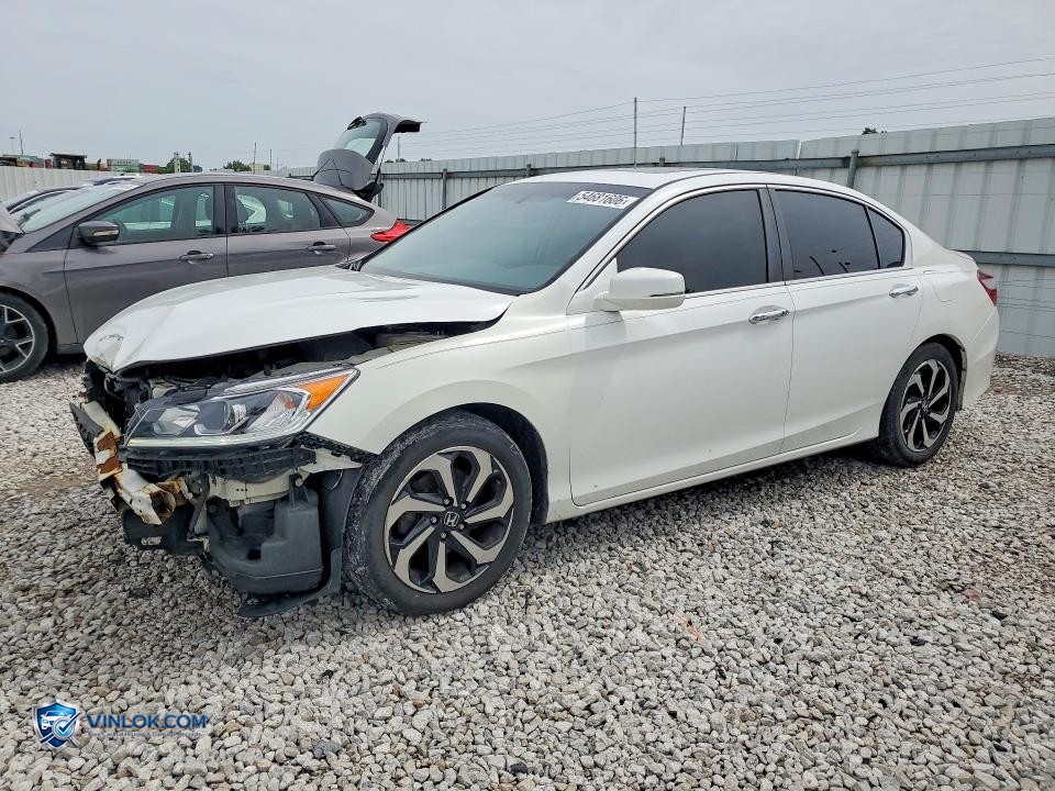 2016 HONDA ACCORD EXL – Lot 54681606 auction photo