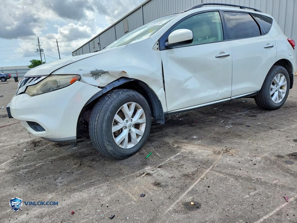2012 NISSAN MURANO S – Lot 54681786 auction photo