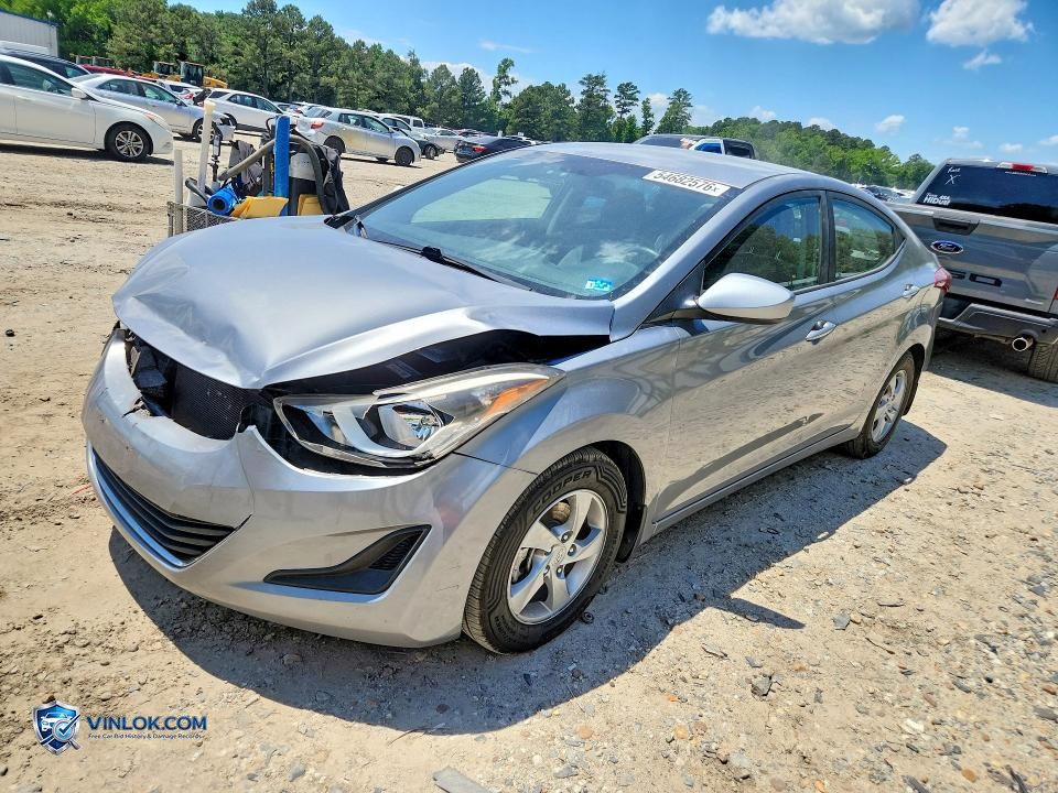 2015 HYUNDAI ELANTRA SE – Lot 54682576 auction photo