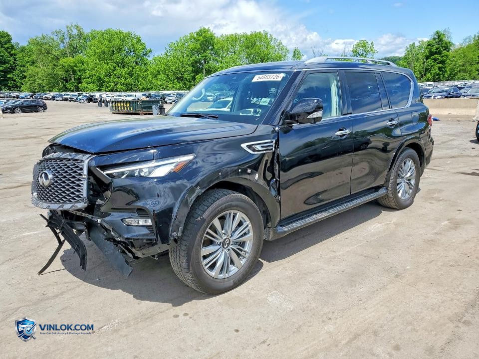 2021 INFINITI QX80 LUXE – Lot 54683726 auction photo