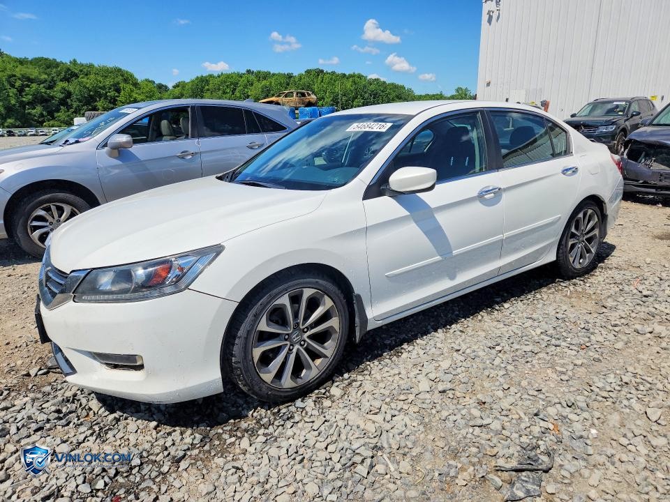2013 HONDA ACCORD SPORT – Lot 54684216 auction photo