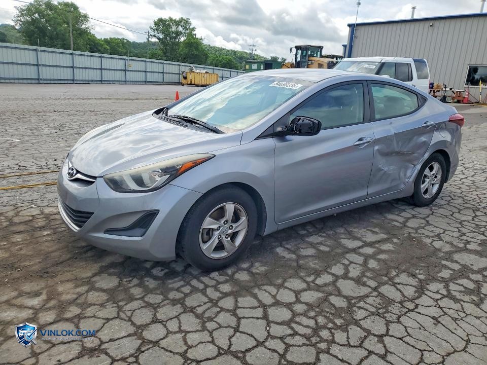 2015 HYUNDAI ELANTRA SE – Lot 54690336 auction photo