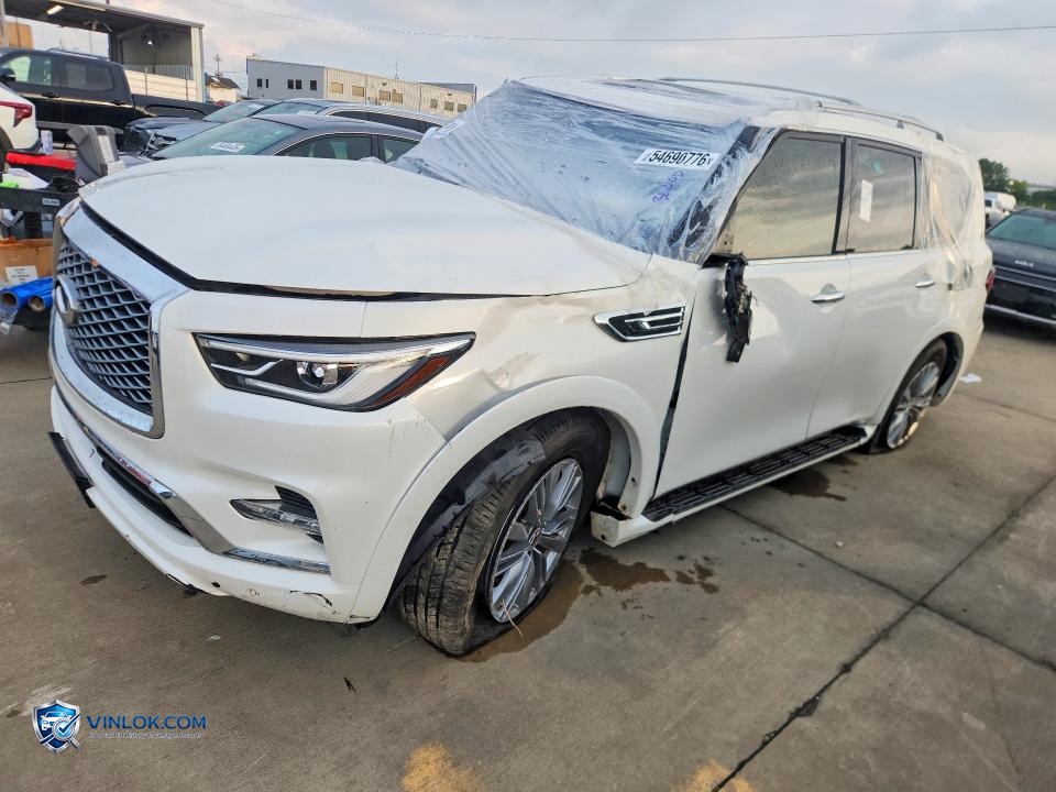 2022 INFINITI QX80 LUXE – Lot 54690776 auction photo