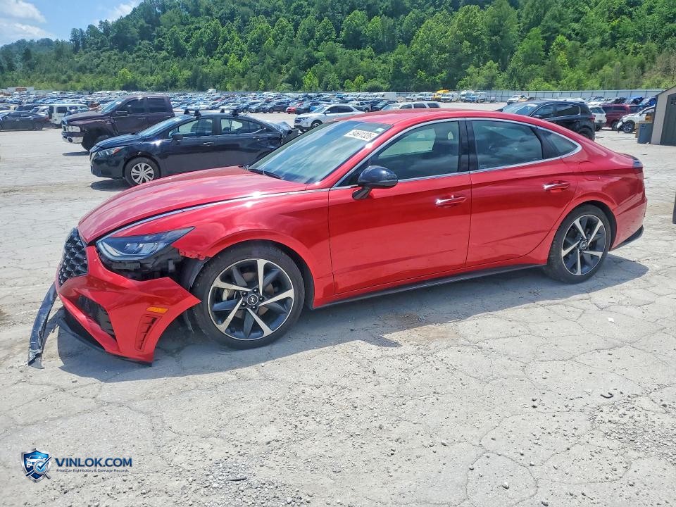 2021 HYUNDAI SONATA SEL PLUS – Lot 54691326 auction photo