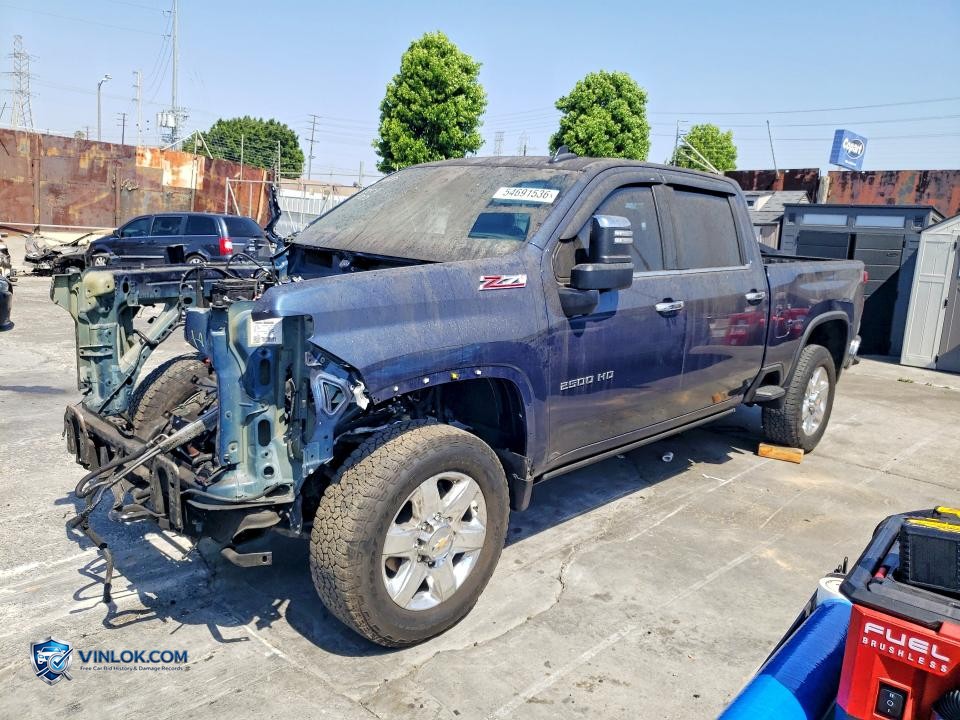 2022 CHEVROLET SILVERADO K2500 HEAVY DUTY LTZ – Lot 54691536 auction photo