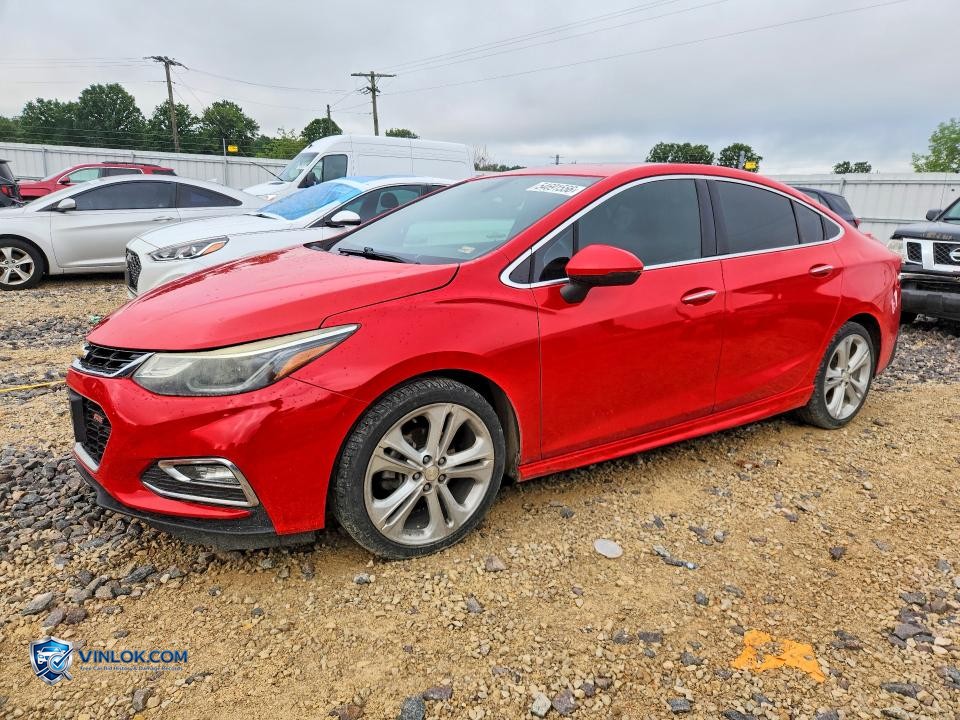 2016 CHEVROLET CRUZE PREMIER – Lot 54691556 auction photo