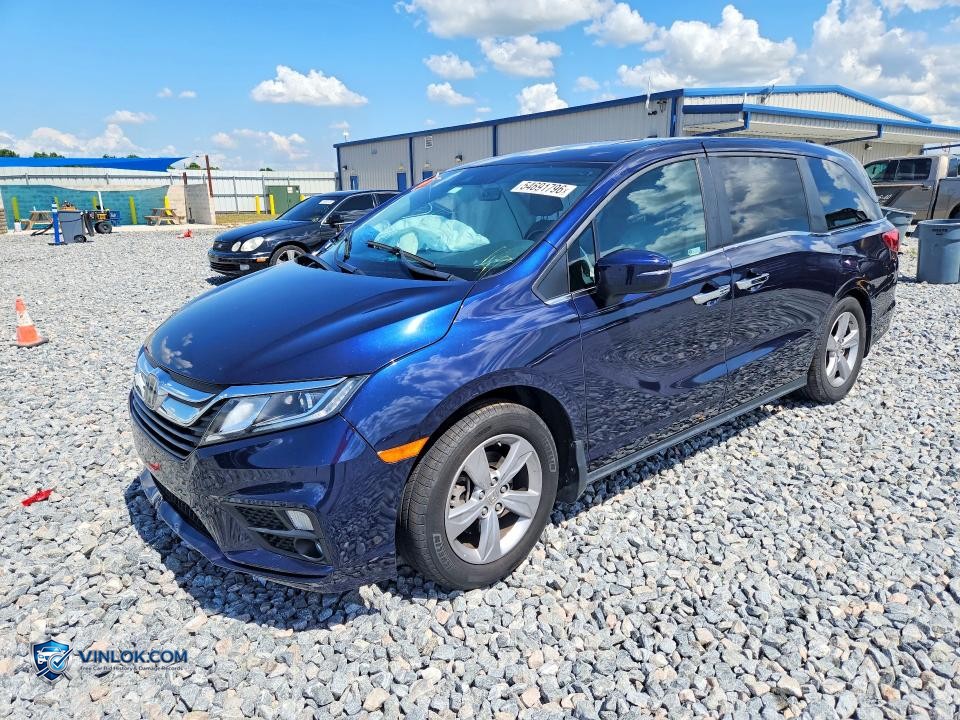 2019 HONDA ODYSSEY EXL – Lot 54691796 auction photo