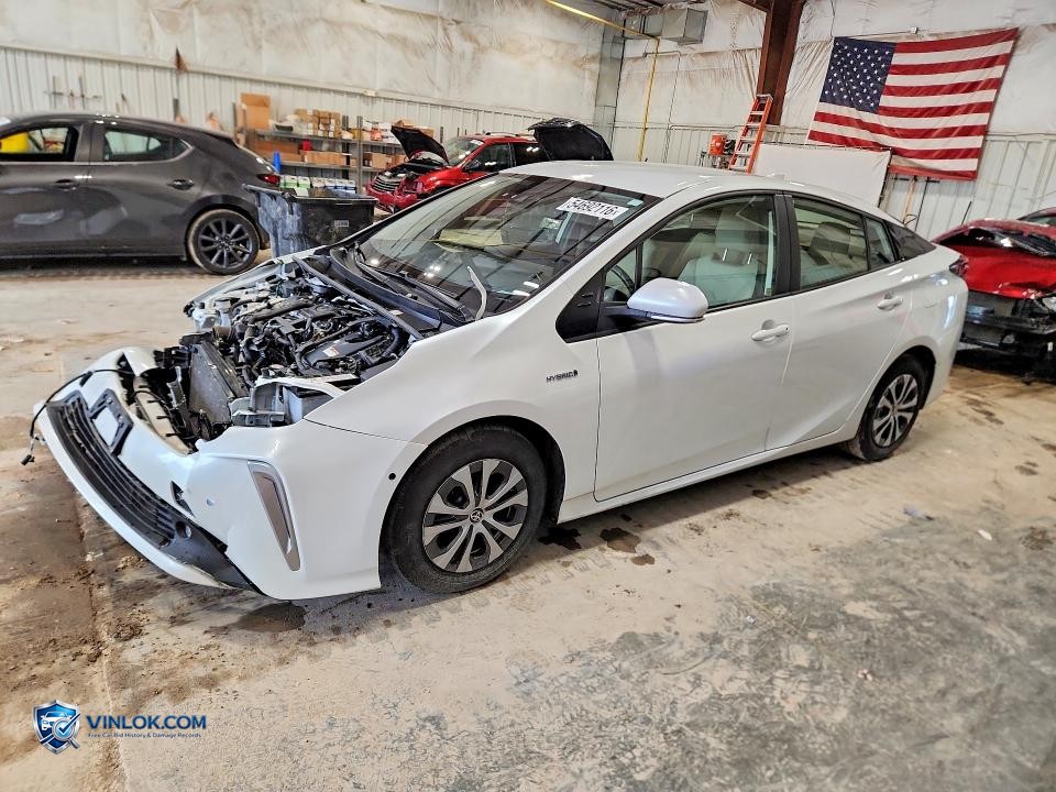 2022 TOYOTA PRIUS XLE AWD-E – Lot 54692116 auction photo