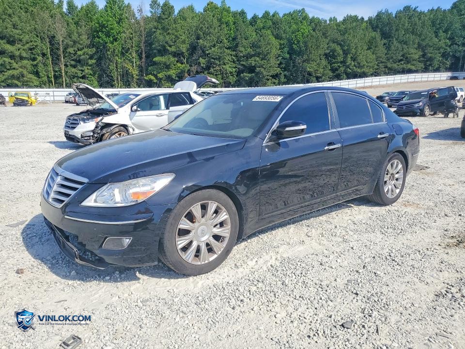 2010 HYUNDAI GENESIS 3.8L – Lot 54693056 auction photo