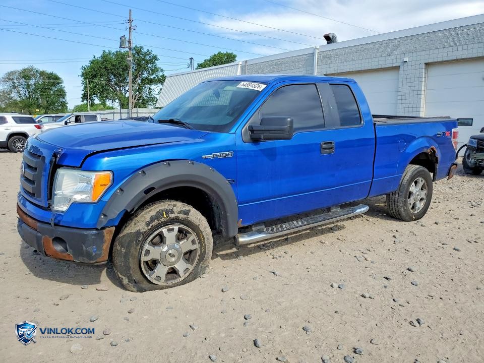 2010 FORD F150 SUPER CAB – Lot 54694326 auction photo