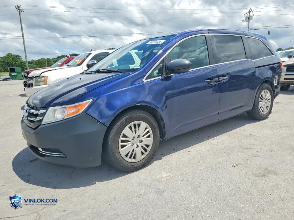 2017 HONDA ODYSSEY LX – Lot 54694586 auction photo