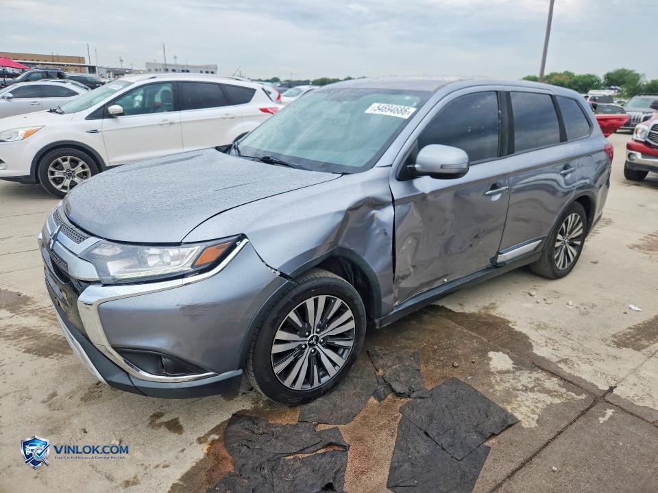 2019 MITSUBISHI OUTLANDER SE – Lot 54694686 auction photo