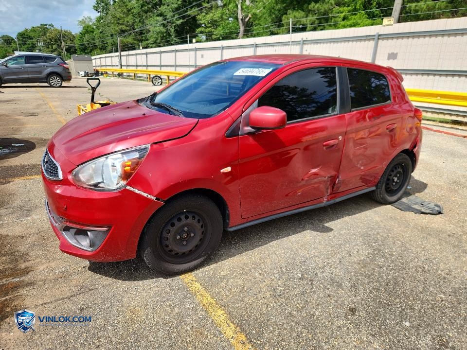 2017 MITSUBISHI MIRAGE ES – Lot 54694766 auction photo