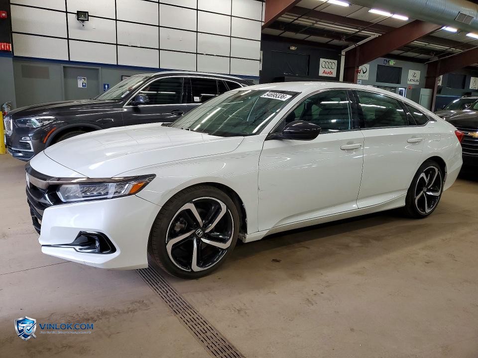2022 HONDA ACCORD SPORT – Lot 54695336 auction photo