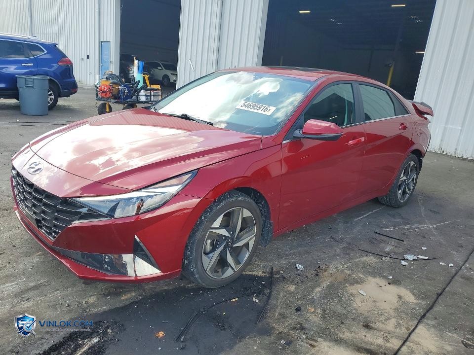 2023 HYUNDAI ELANTRA LIMITED – Lot 54695916 auction photo