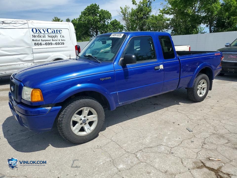 2005 FORD RANGER SUPER CAB – Lot 54697026 auction photo