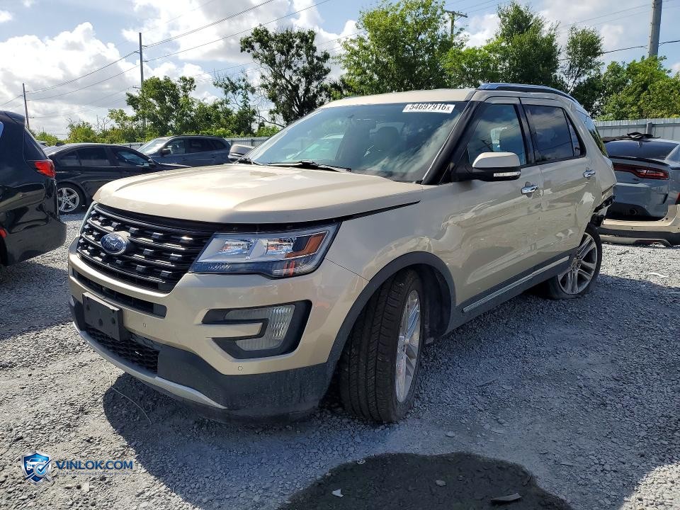 2017 FORD EXPLORER LIMITED – Lot 54697916 auction photo