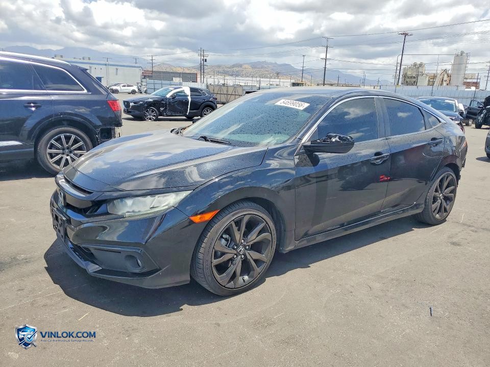 2019 HONDA CIVIC SPORT – Lot 54699056 auction photo