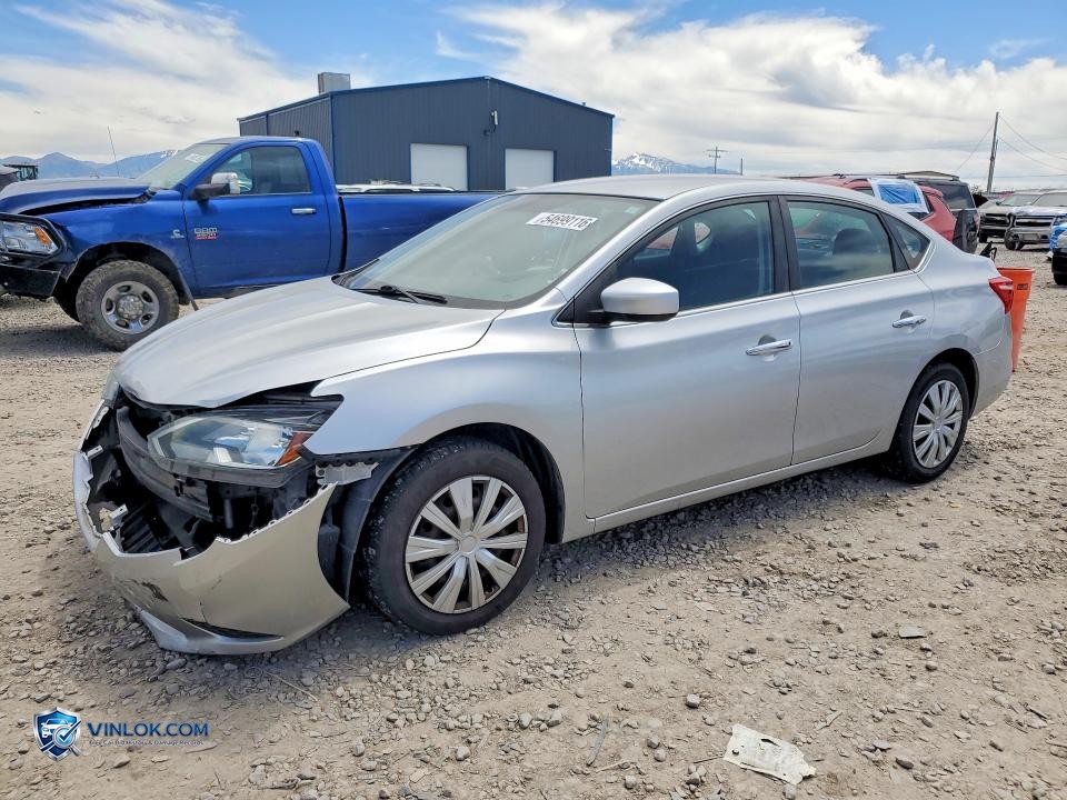 2016 NISSAN SENTRA S – Lot 54699116 auction photo