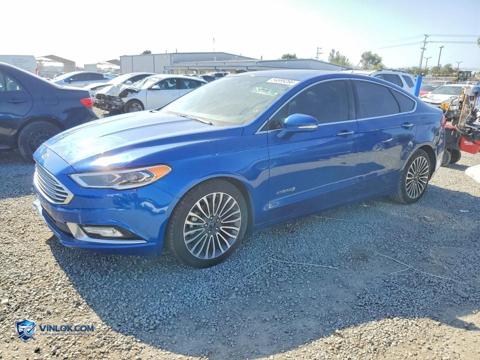 2017 FORD FUSION TITANIUM HEV – Lot 54699266 auction photo