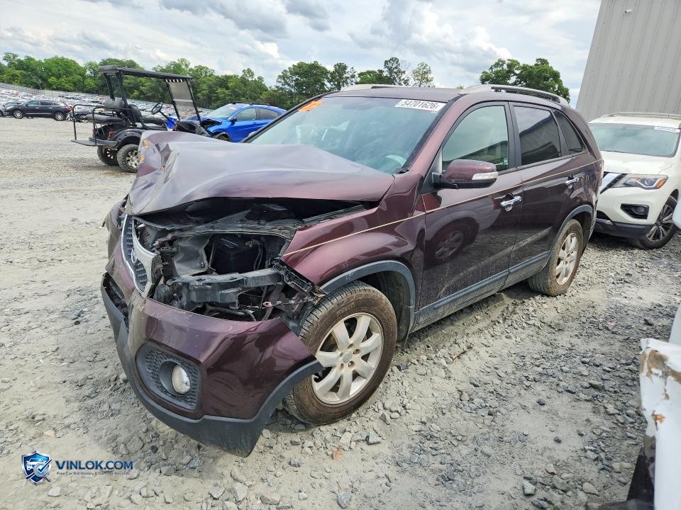 2013 KIA SORENTO LX – Lot 54701626 auction photo