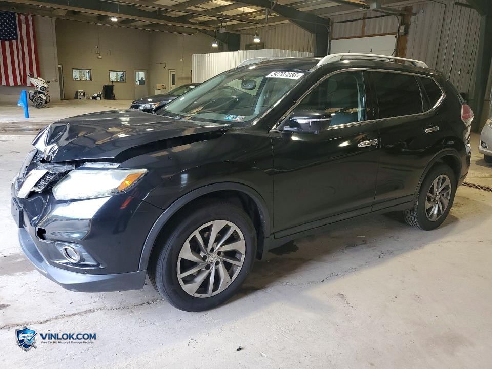 2014 NISSAN ROGUE SL – Lot 54702286 auction photo