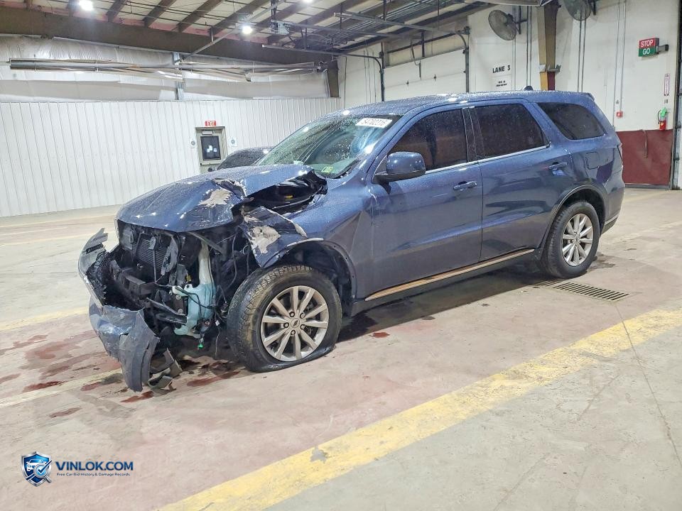 2019 DODGE DURANGO SXT – Lot 54702316 auction photo