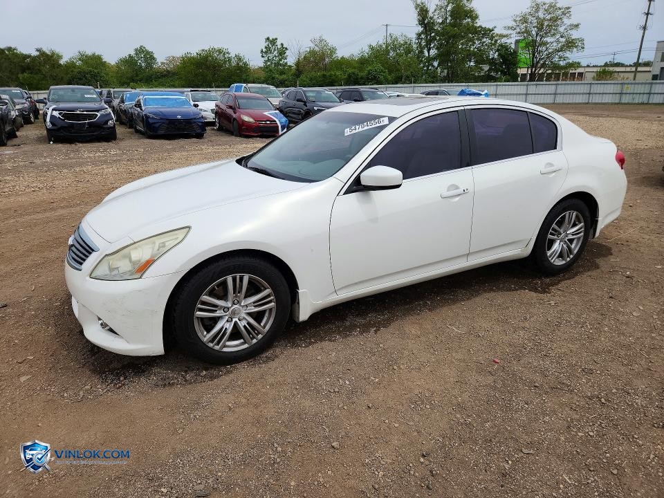 2011 INFINITI G37 SEDAN X – Lot 54704556 auction photo
