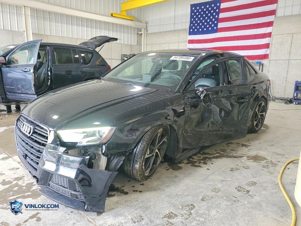 2020 AUDI A3 S-LINE PREMIUM – Lot 54706486 auction photo