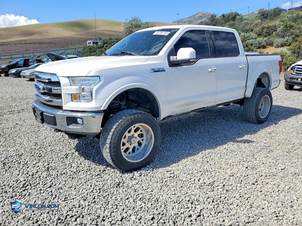 2017 FORD F150 SUPERCREW – Lot 54706766 auction photo