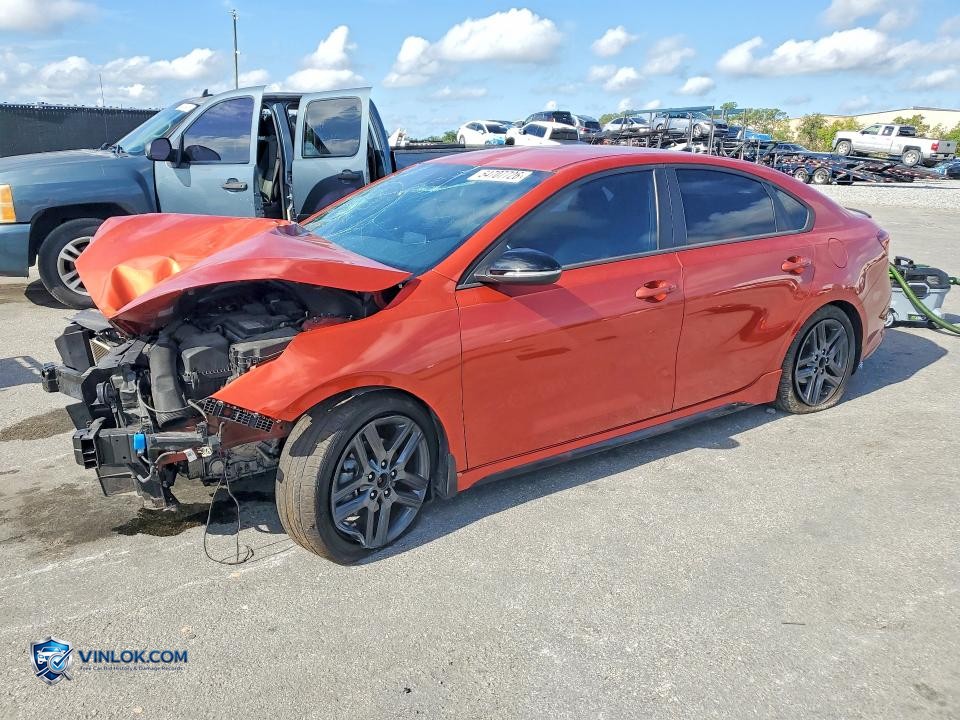 2020 KIA FORTE GT LINE – Lot 54707726 auction photo