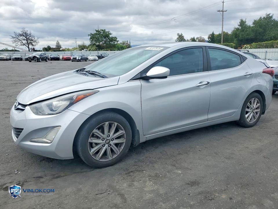 2015 HYUNDAI ELANTRA SE – Lot 54707976 auction photo