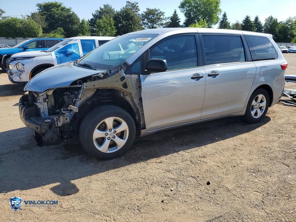 2015 TOYOTA SIENNA L 7-PASSENGER – Lot 54708856 auction photo