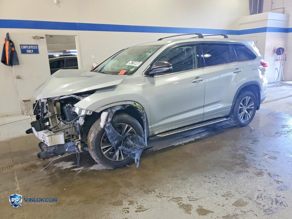 2018 TOYOTA HIGHLANDER LE – Lot 54710046 auction photo