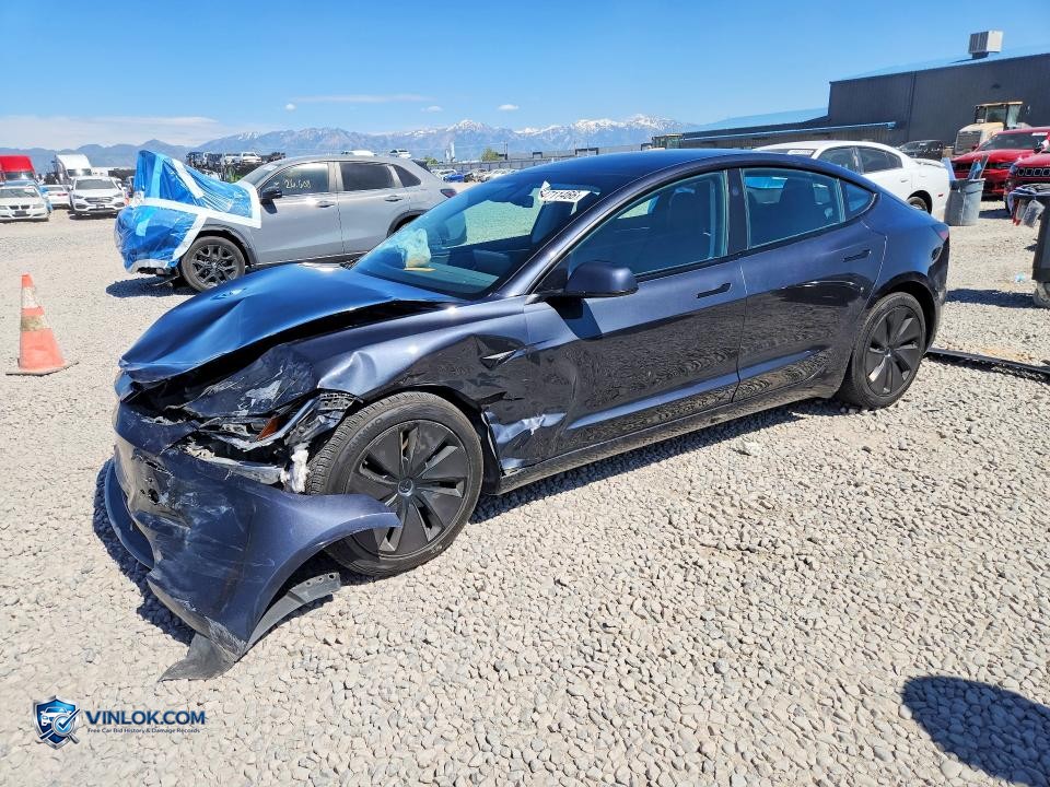2024 TESLA MODEL 3 – Lot 54711466 auction photo