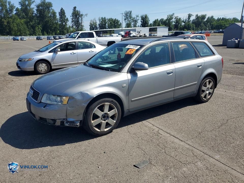 2003 AUDI A4 1.8T AVANT QUATTRO – Lot 54711696 auction photo