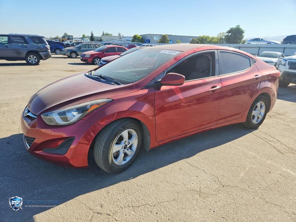2015 HYUNDAI ELANTRA SE – Lot 54715926 auction photo
