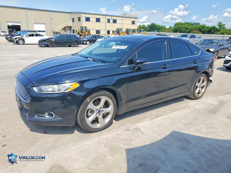 2016 FORD FUSION SE – Lot 54716076 auction photo
